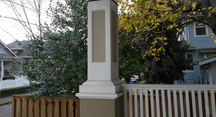 First house, David's view.